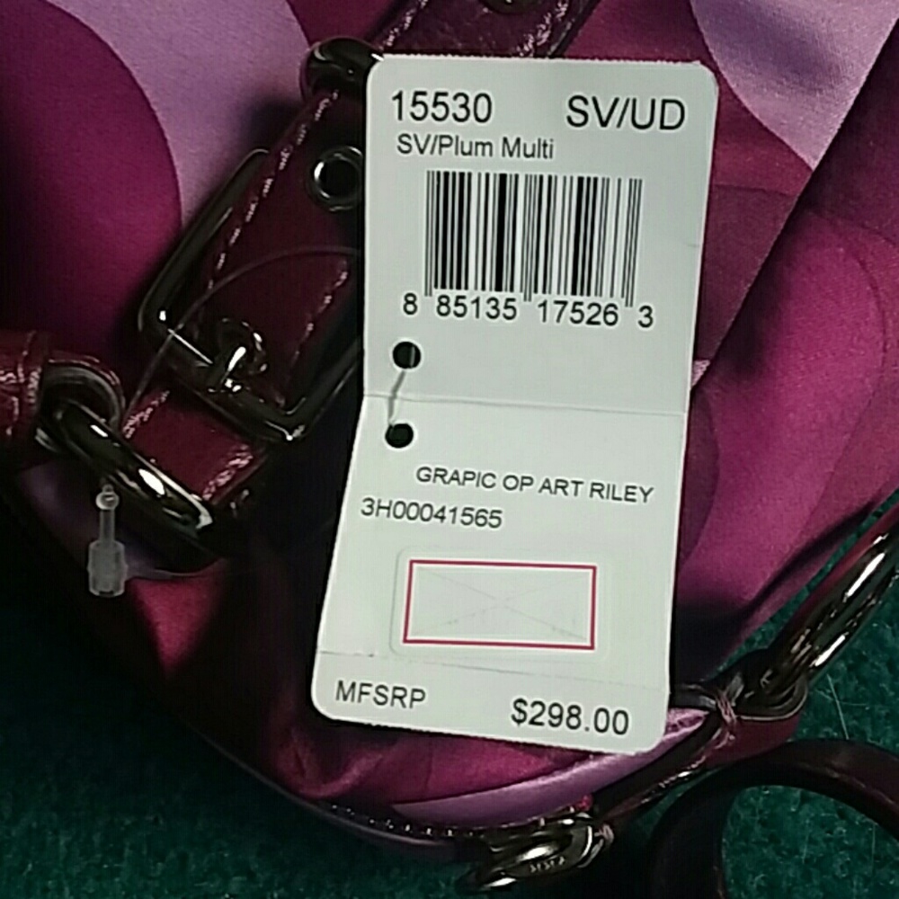 Coach graphic pop Riley shoulder bag NWT - Picture 8 of 8